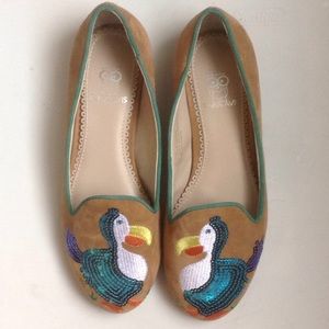 Rara Avis Rare Bird Suede Flats